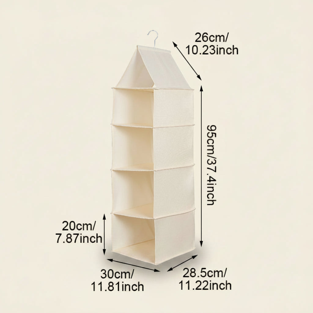 Cotton And Linen Hanging Storage