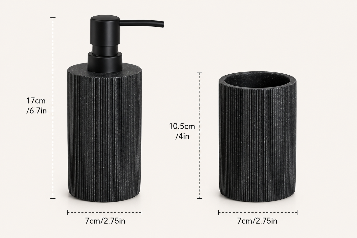Sandstone Resin Bathroom Accessories