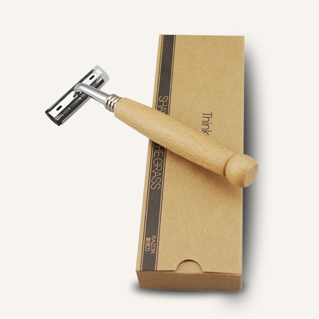 Wood Hand Razor