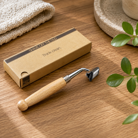Wood Hand Razor