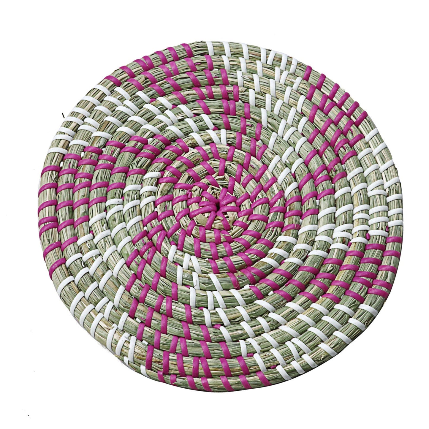 Environmentally Friendly Woven Straw Dining Coasters