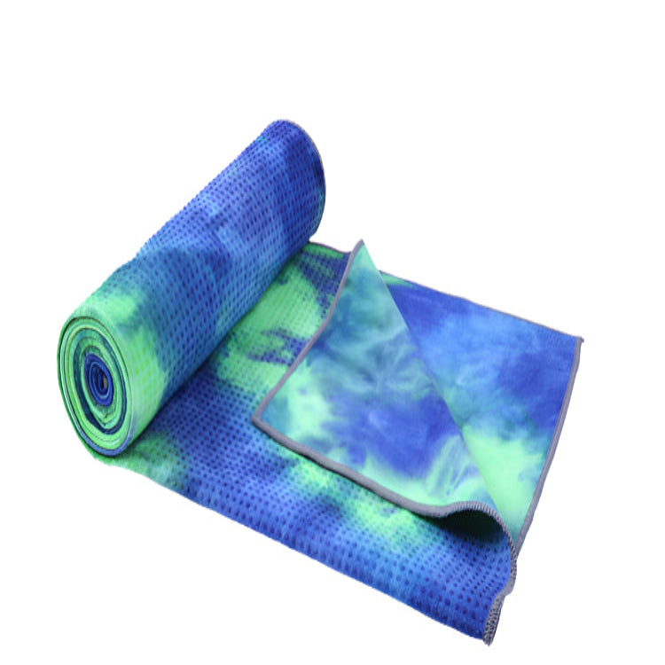 Eco-friendly Tie-dye Yoga Towel