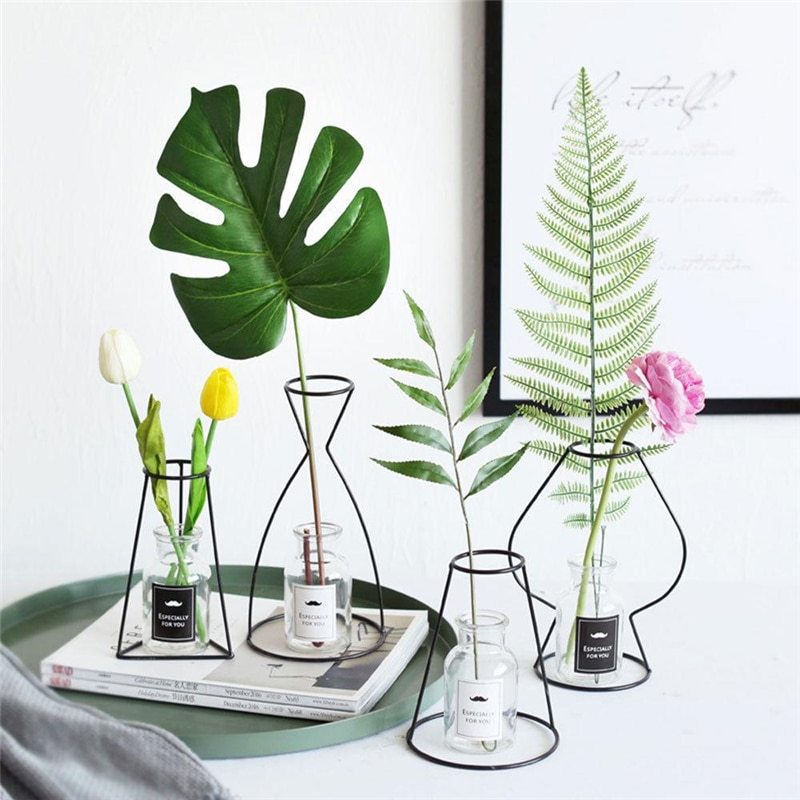 Metal Wire Vase Ornaments