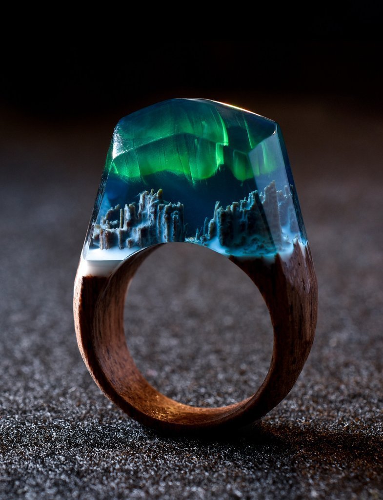 Resin Wood Ring v.2