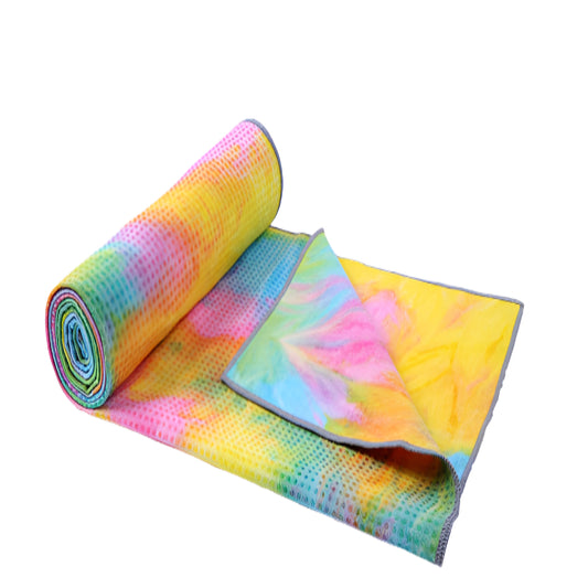 Eco-friendly Tie-dye Yoga Towel