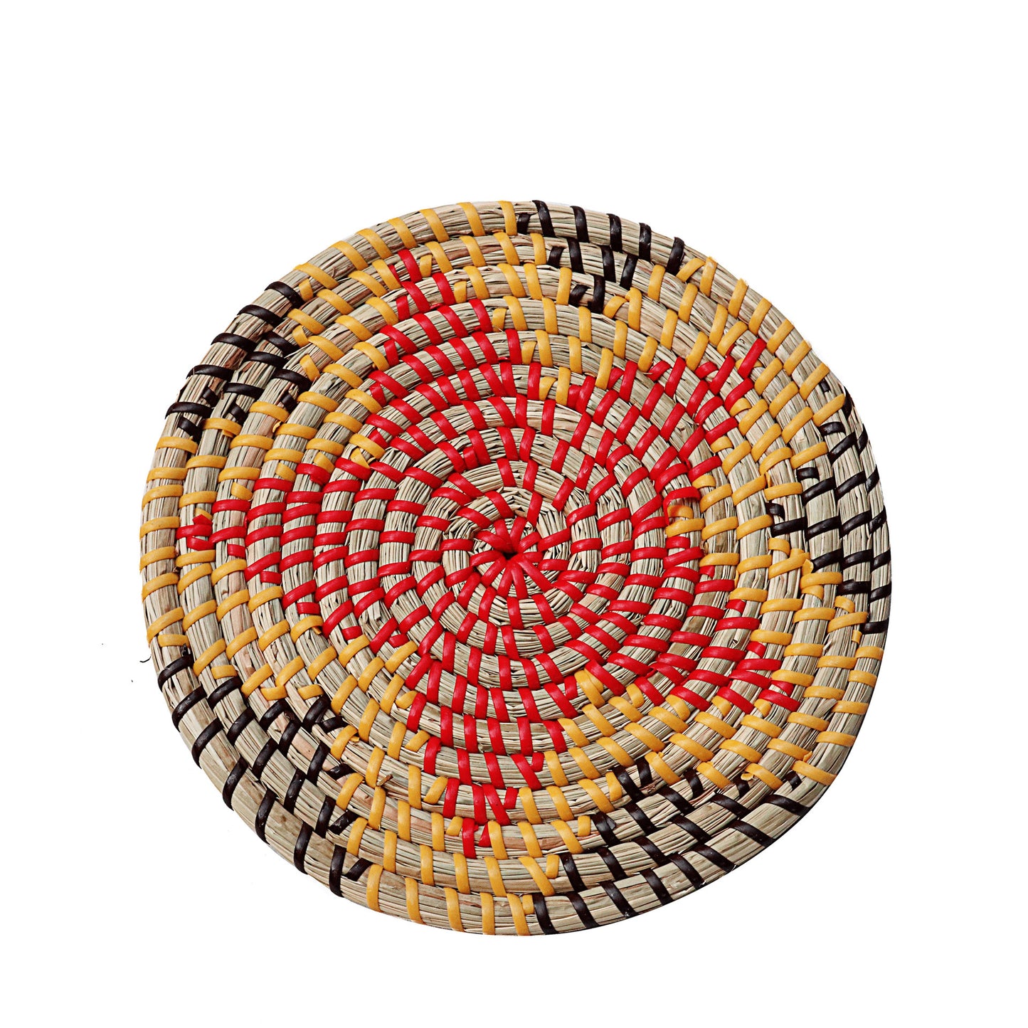 Environmentally Friendly Woven Straw Dining Coasters