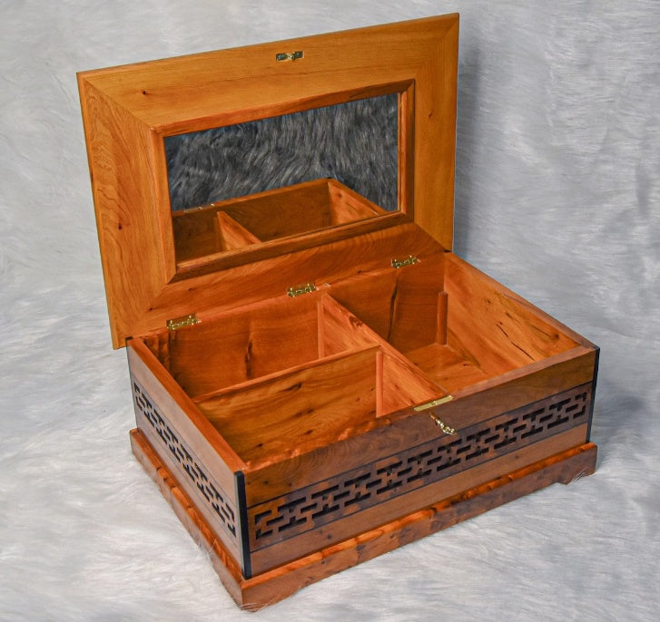 High End Wood Jewellery Box (15X10)