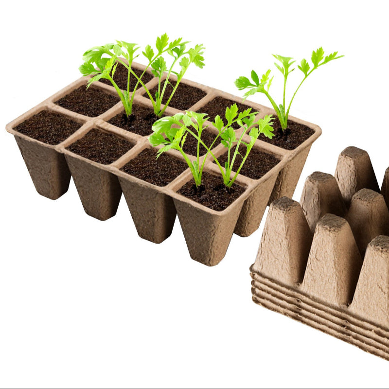 Biodegradable Seedling Nursery Pots 12-Hole