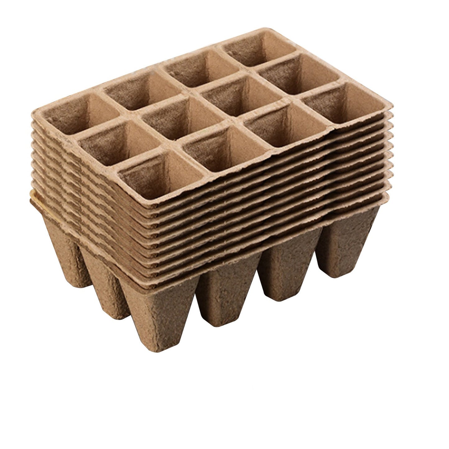 Biodegradable Seedling Nursery Pots 12-Hole