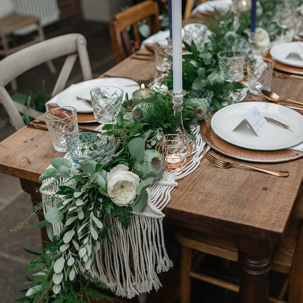 Hand-Woven Table Cloth