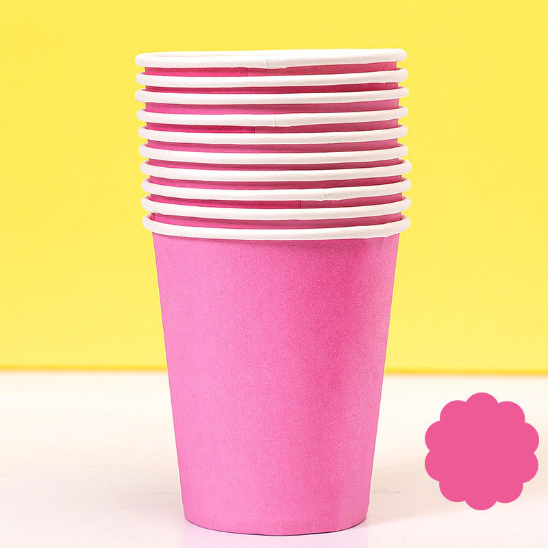 Colored Paper Cups