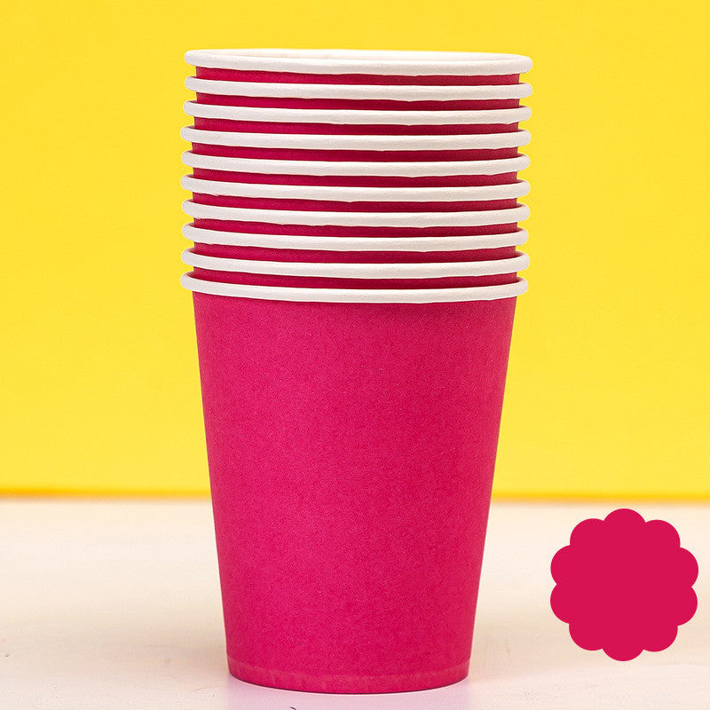 Colored Paper Cups