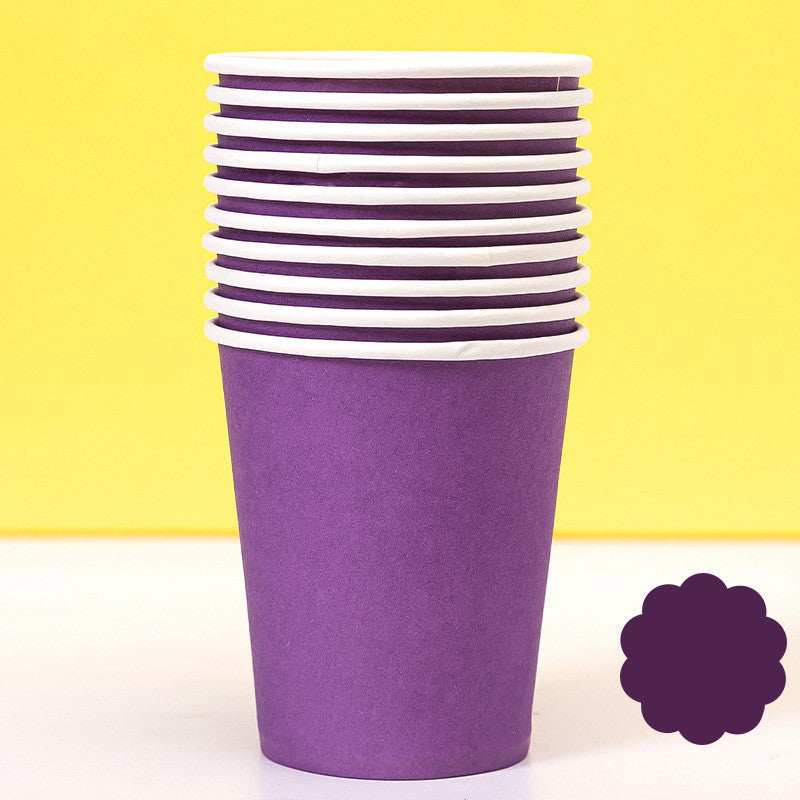 Colored Paper Cups