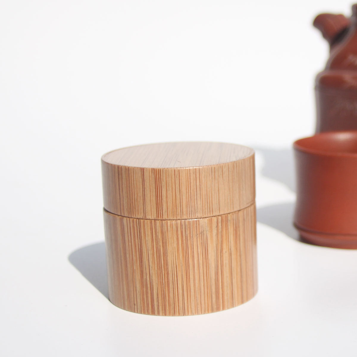 Bamboo Cosmetic Storage Cup