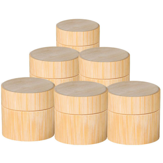 Bamboo Cosmetic Storage Cup