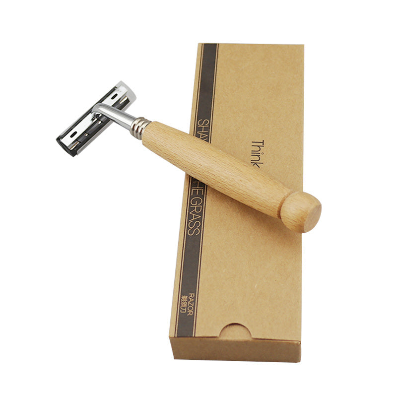 Wood Hand Razor