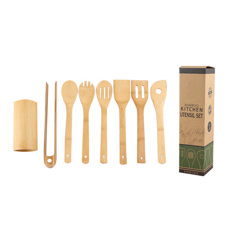 Bamboo Spatula Set