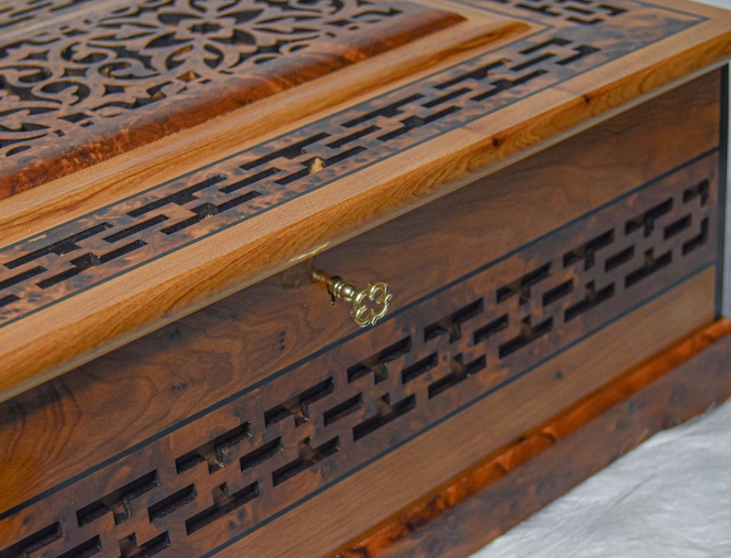 High End Wood Jewellery Box (15X10)