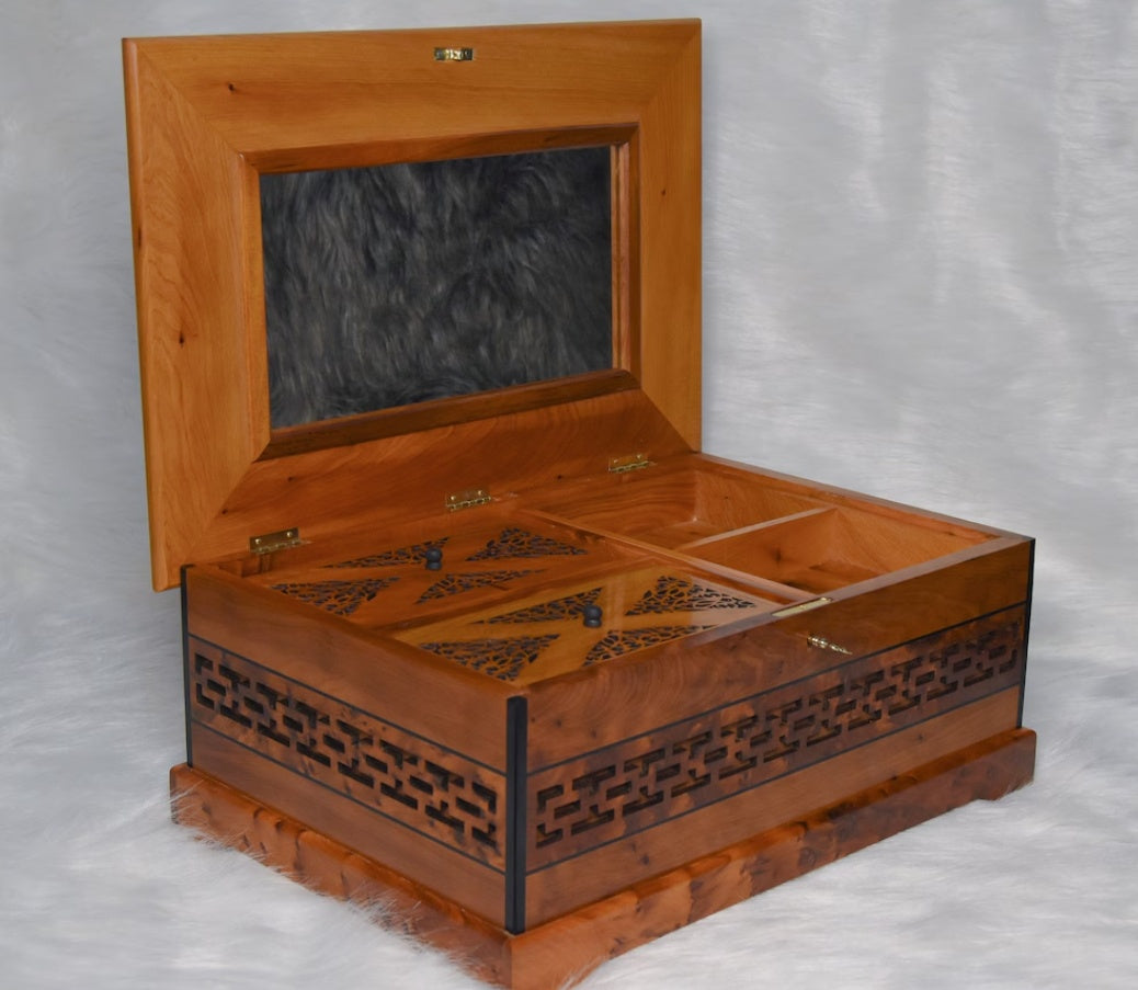 High End Wood Jewellery Box (15X10)