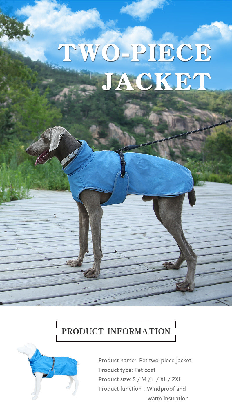 Recycled Polyester Dog Jacket