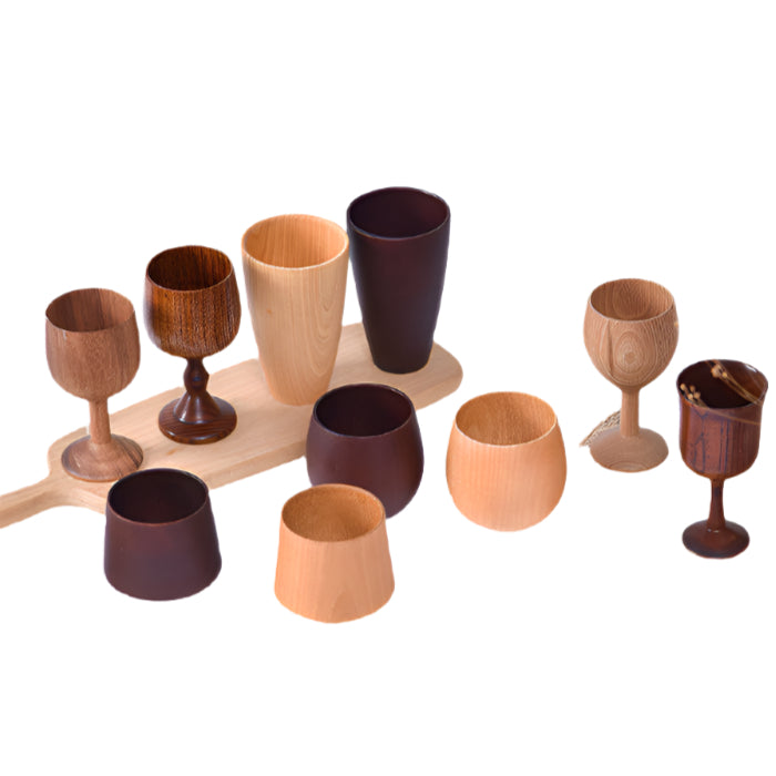 Eco-friendly Wooden Tea Cup/Goblet