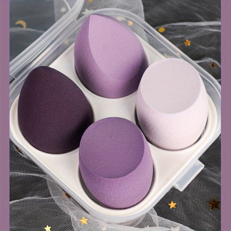 4 Piece Makeup Sponge Set (Latex-Free)