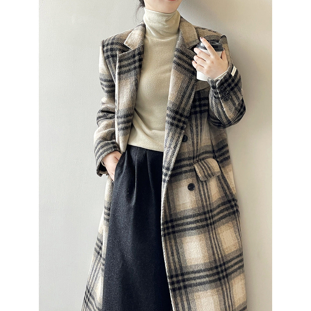 Retro Woolen Double Faced Coat