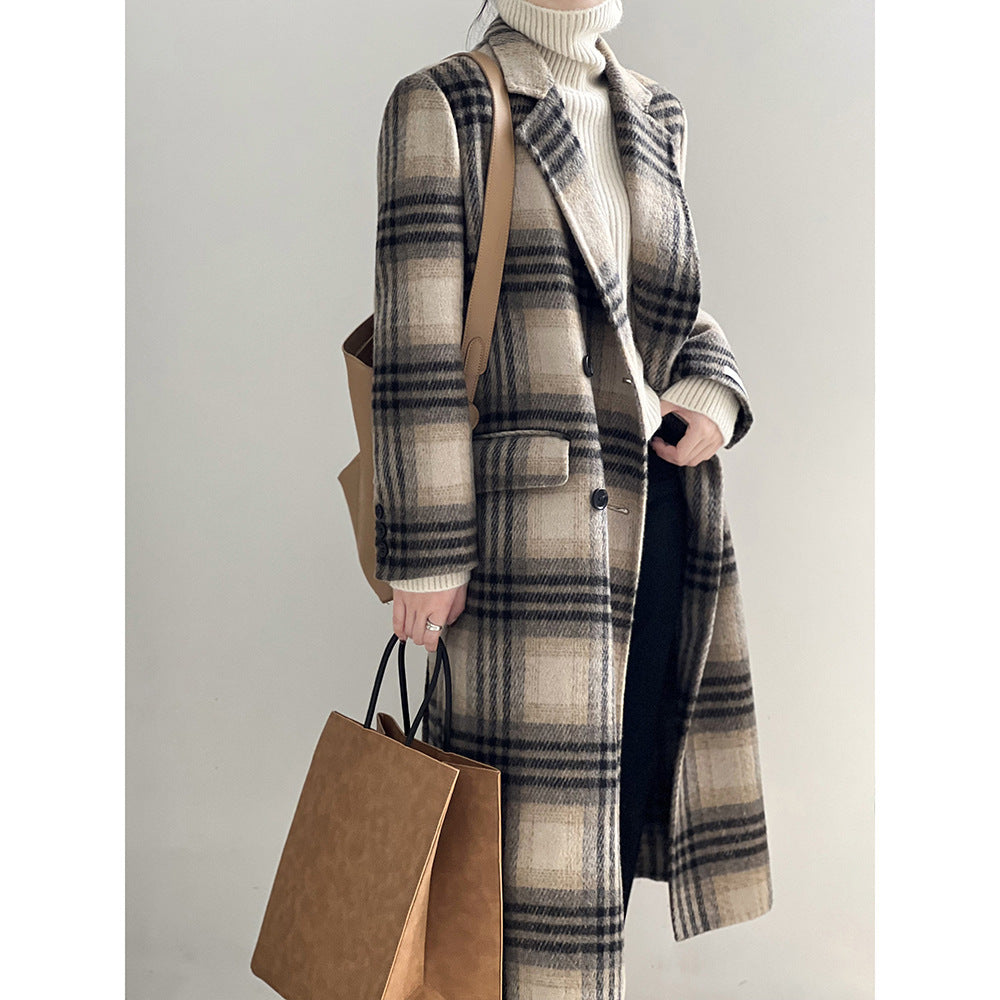 Retro Woolen Double Faced Coat