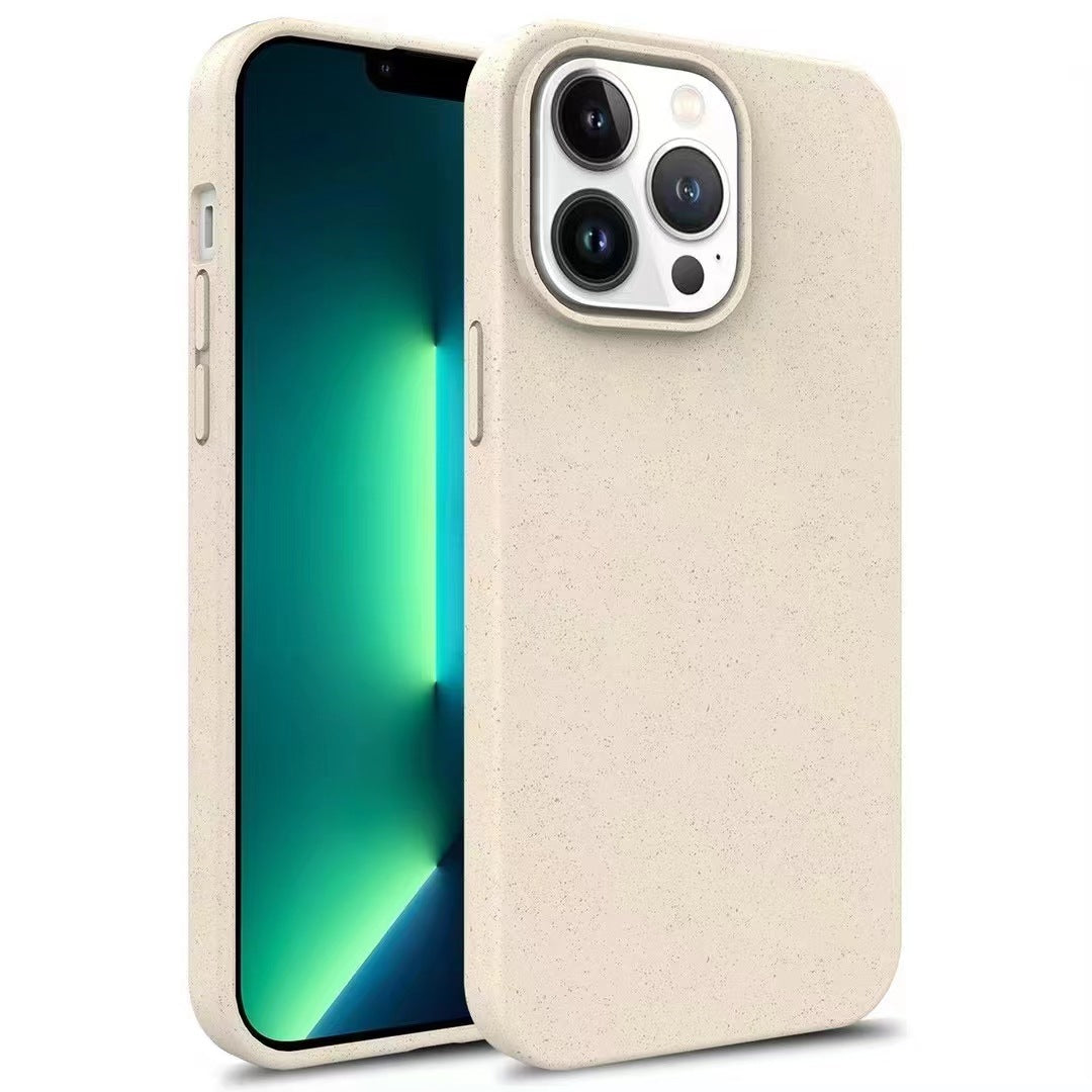 Environmentally Friendly Degradable iPhone Case (Wheat/Straw)