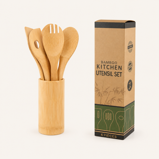 Bamboo Spatula Set