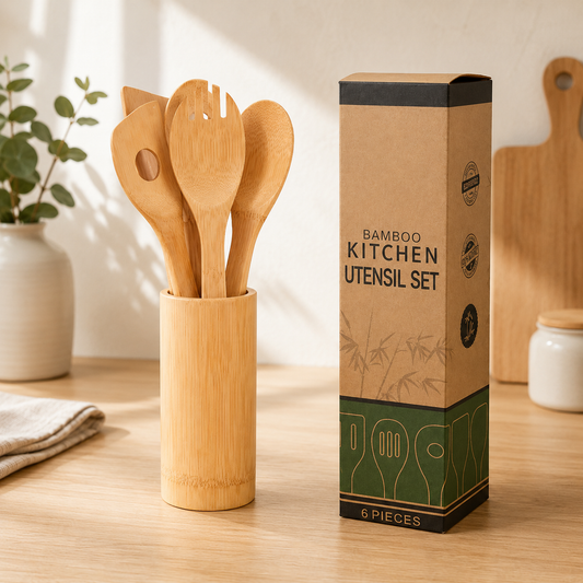 Bamboo Spatula Set