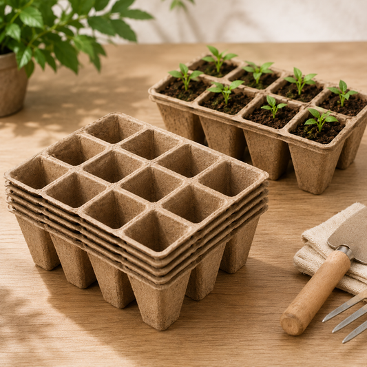 Biodegradable Seedling Nursery Pots 12-Hole