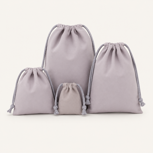 Environmentally Friendly Drawstring Cotton Storage Bag