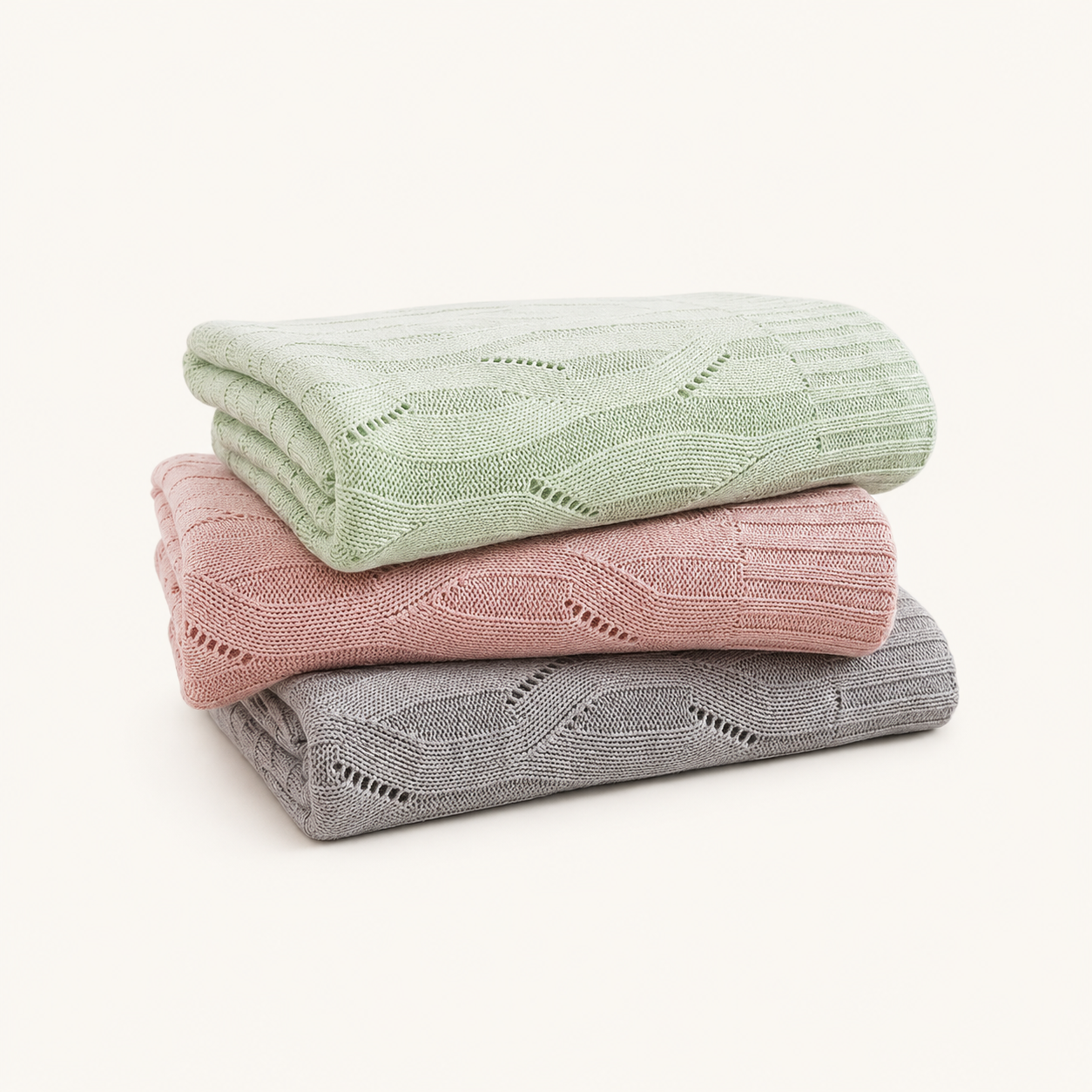 Knitted Bamboo Blanket