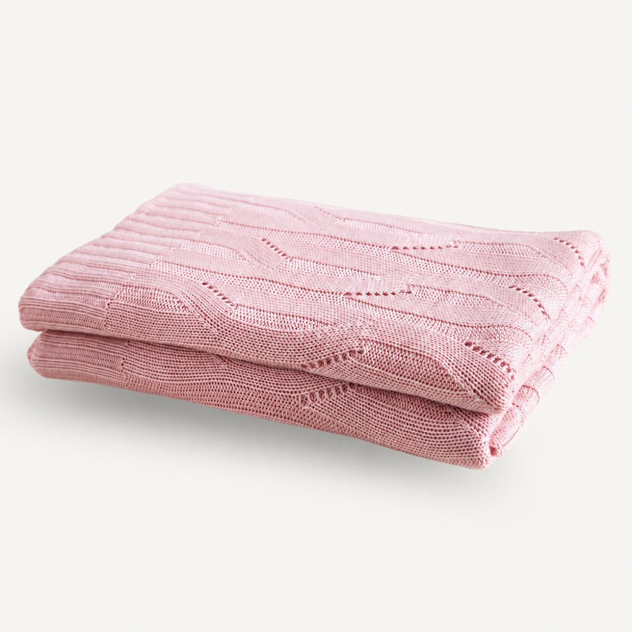 Knitted Bamboo Blanket
