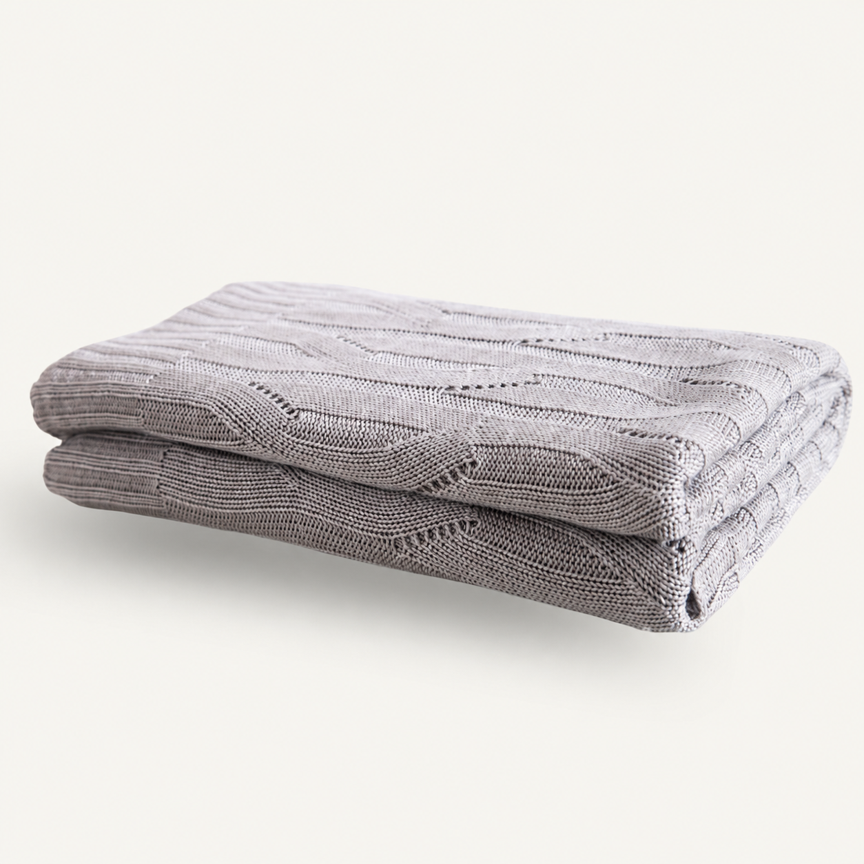 Knitted Bamboo Blanket
