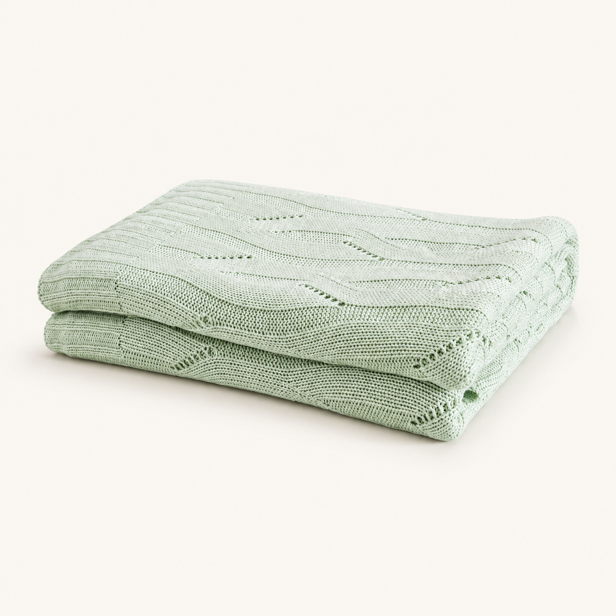 Knitted Bamboo Blanket