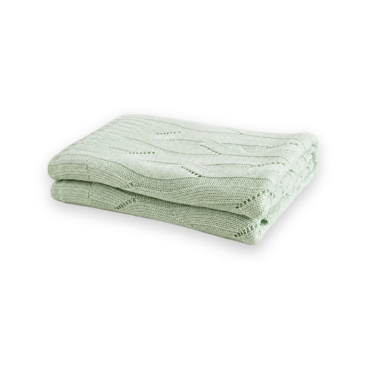 Knitted Bamboo Blanket