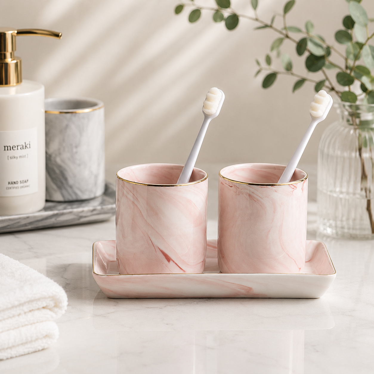 Nordic Marble Toiletries Tray
