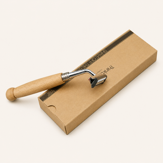 Wood Hand Razor