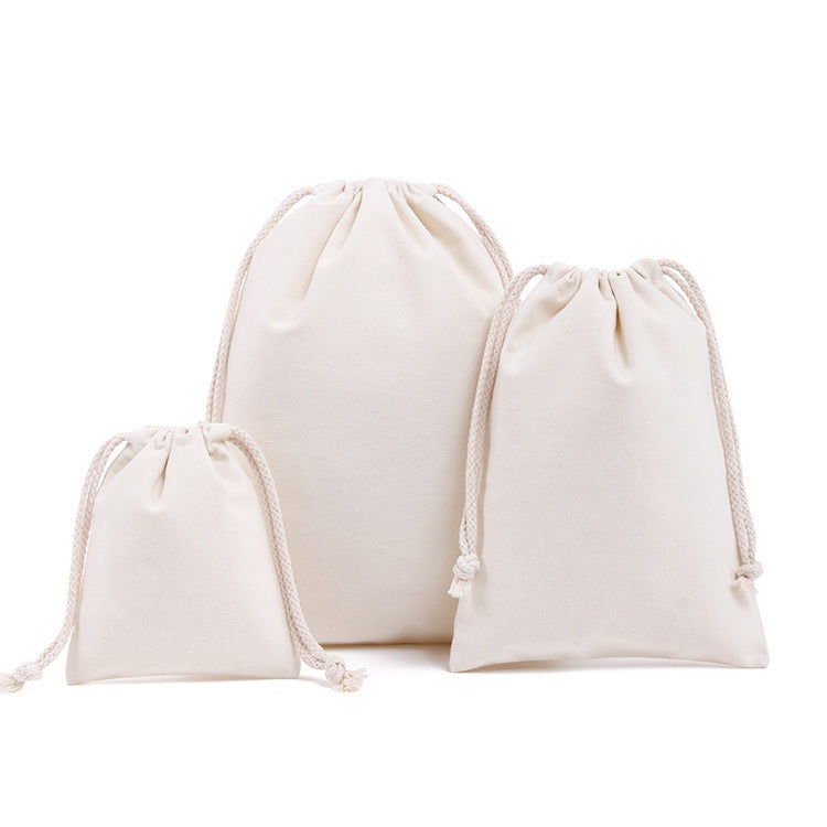 Environmentally Friendly Drawstring Cotton Storage Bag