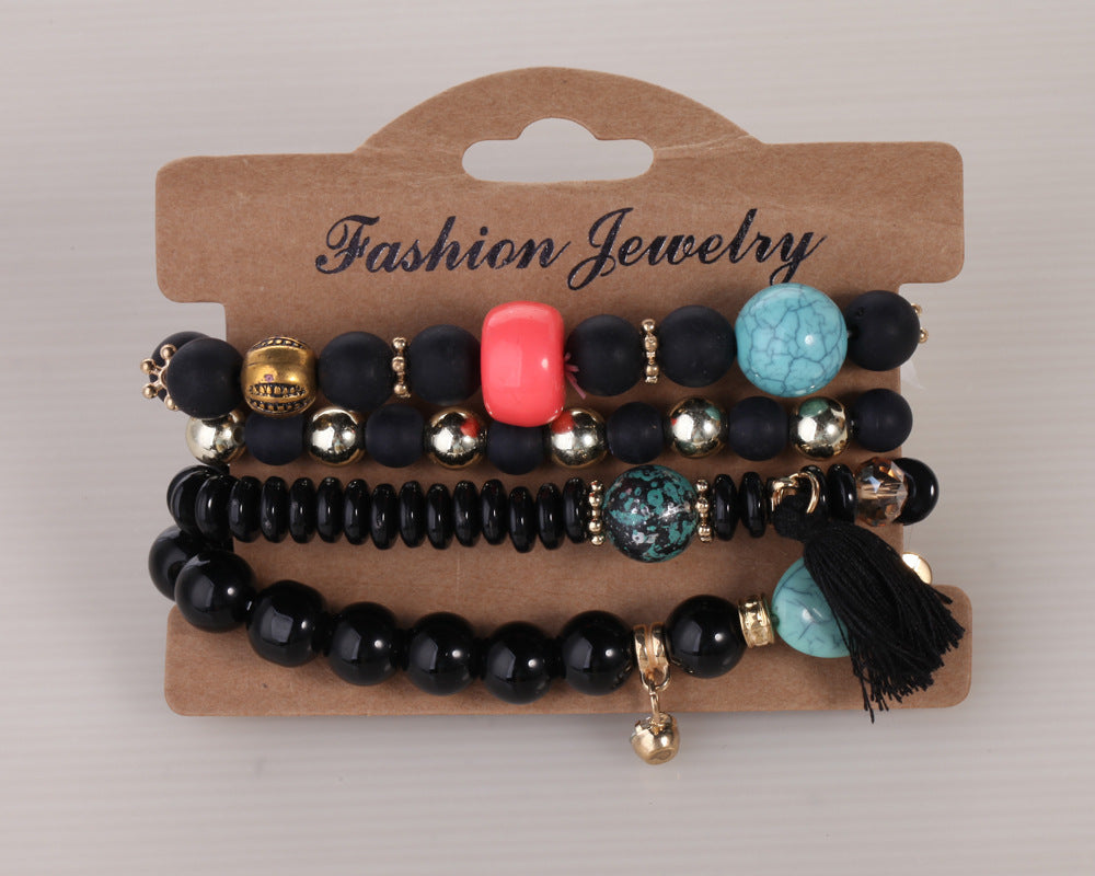 Eco-friendly Multi-layer Tassel Bracelet