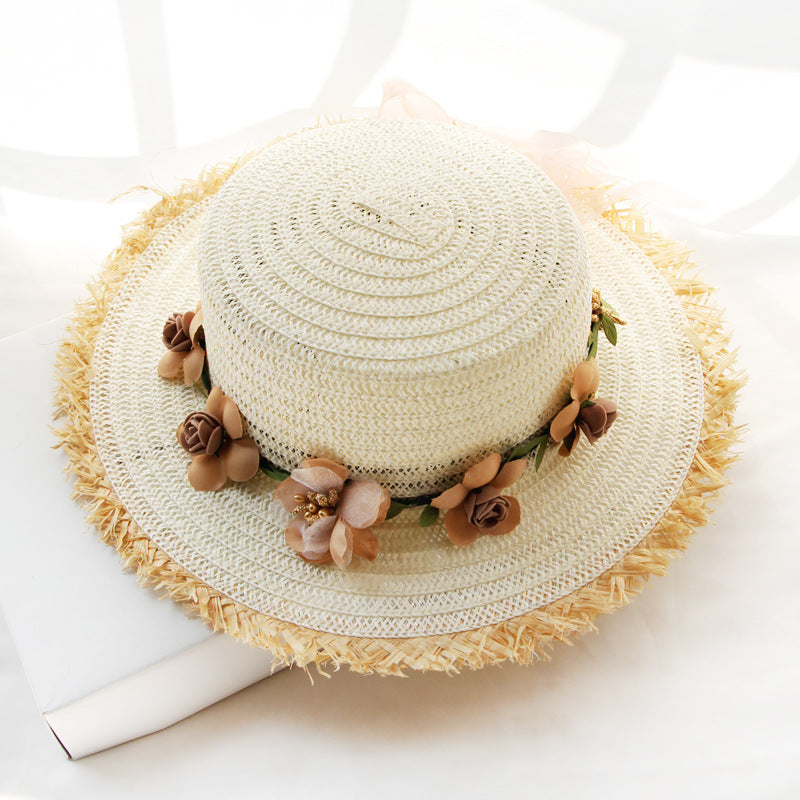 Ladys Straw Sun Hat