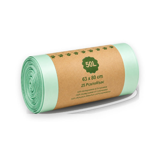 Plant-Based Garbage Bags – 30L & 50L