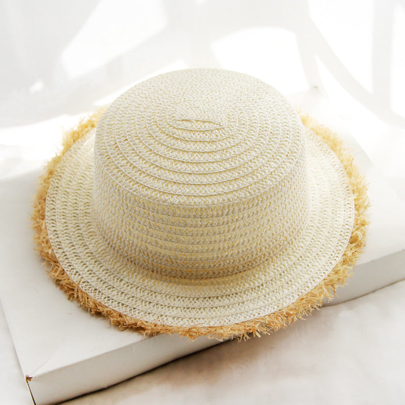 Ladys Straw Sun Hat