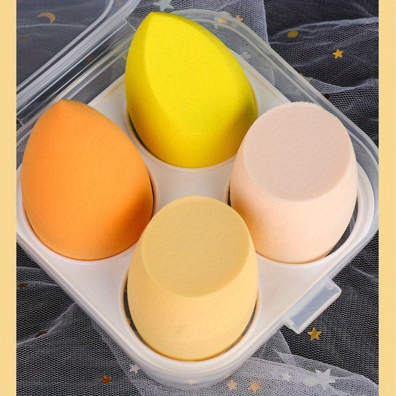 4 Piece Makeup Sponge Set (Latex-Free)