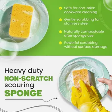 Plant-fibre scourer sponges – view 7