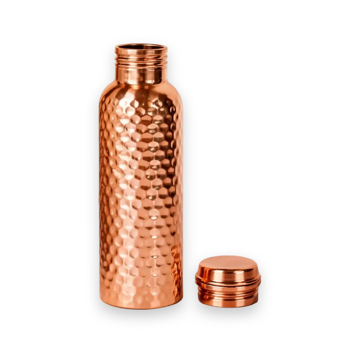 Hammered Copper Water Bottle – 950 ml