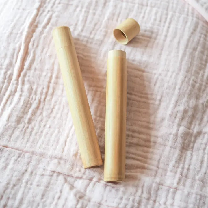 Bamboo toothbrush travel case – view 4