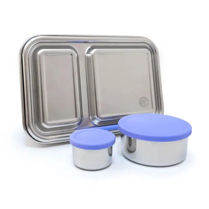 Kids stainless steel bento box set – view 2